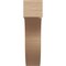 Ekena Millwork 4"W x 16"D x 16"H Thin Del Monte Rough Cedar Woodgrain TimberThane Corbel, Primed Tan CORUR04X16X16DELRCPR - alternate 6